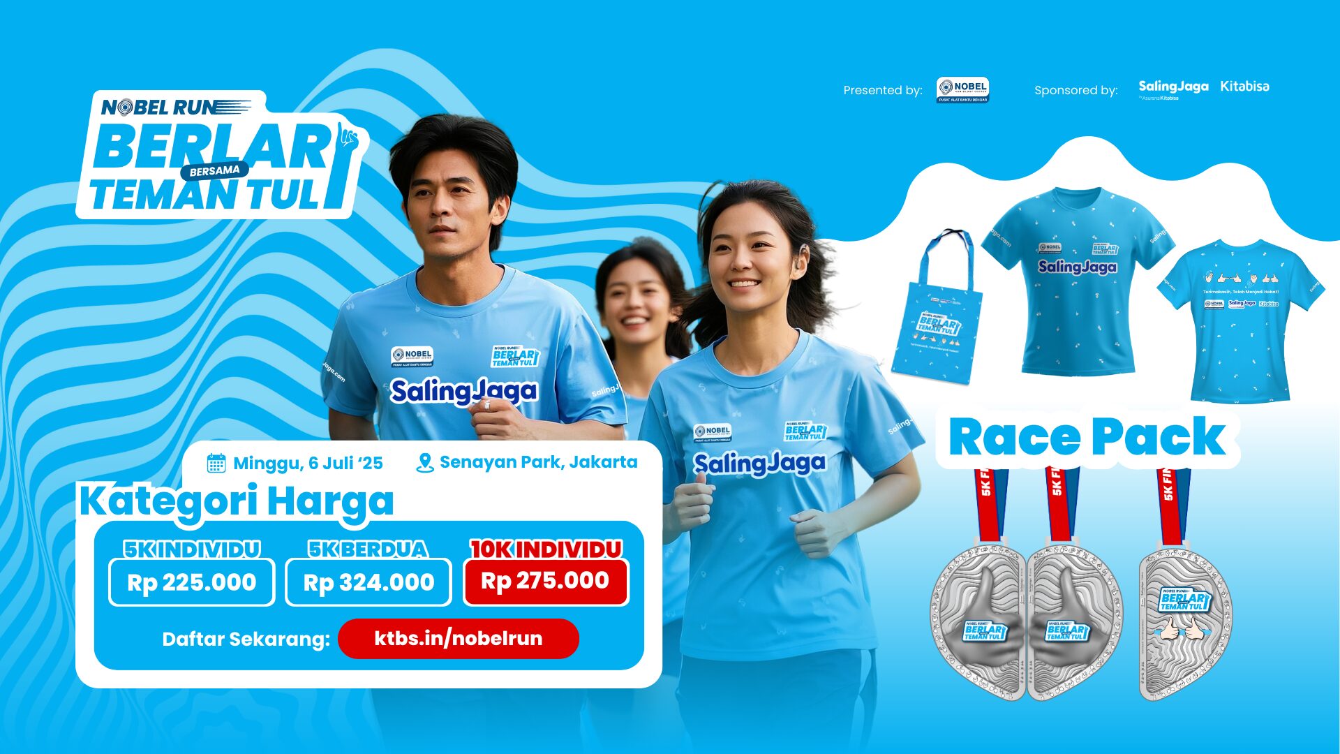 Nobel Run: Berlari Bersama Teman Tuli