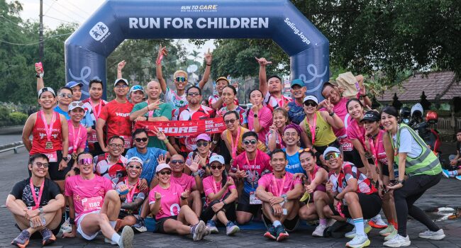 RUN FOR CHILDREN 2025: Untaian Semangat Bantu Anak Indonesia  Lewat Tur 4 Kota